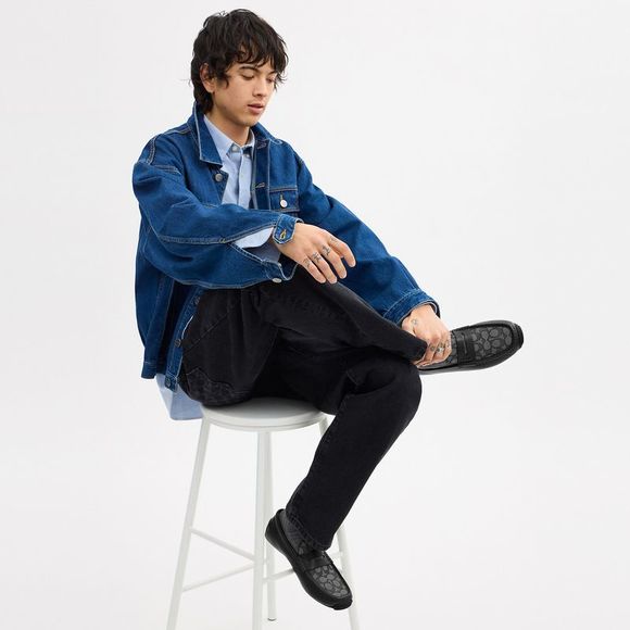 NWT Coach Outlet Liam Driver In Signature Jacquard - Picture 5 of 6